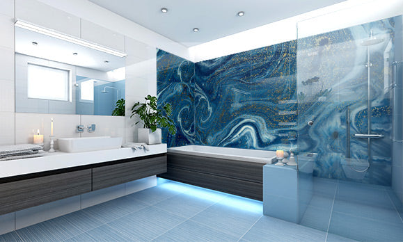 6 ways to add sparkling to your bathroom with glass CreoGlass E-Shop